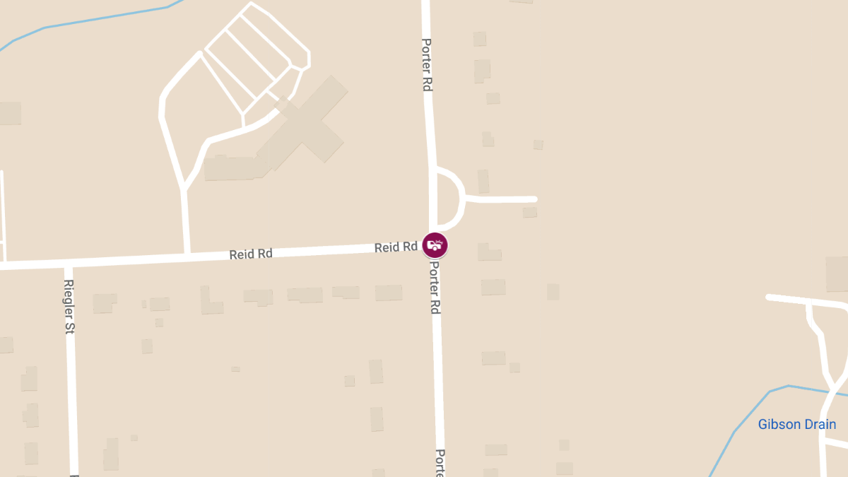 Vehicle Collision with Injuries at Porter Rd & E Reid Rd