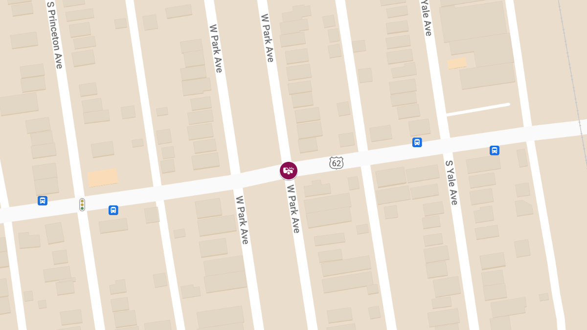 Vehicle Collision with Injuries at W Town St & West Park Ave