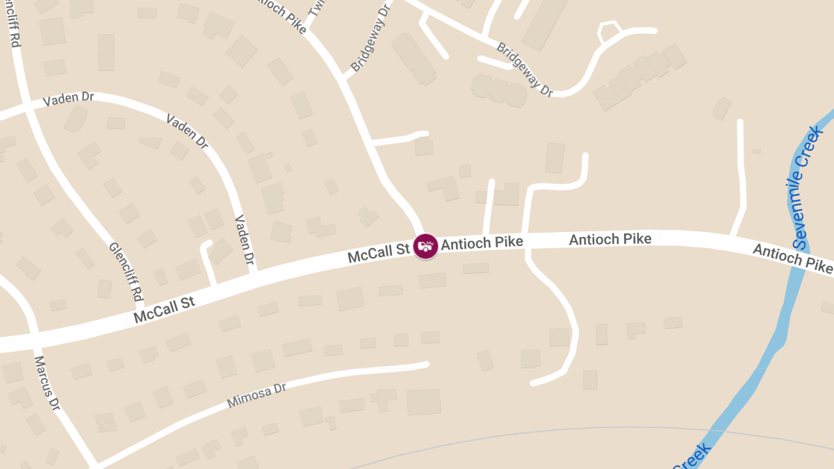 Vehicle Collision with Injuries on Antioch Pike