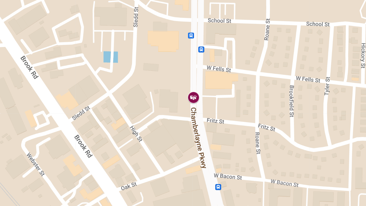 Vehicle Collision With Injuries on Chamberlayne Pkwy