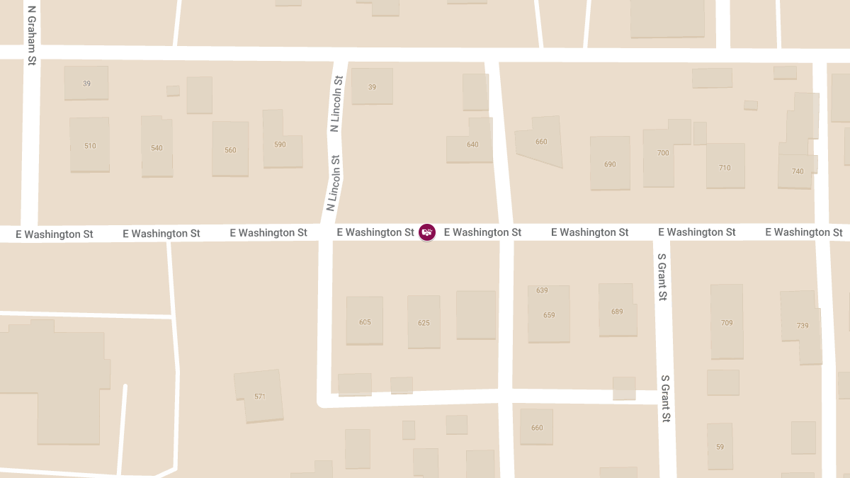 Vehicle Collision with Injuries on E Washington St