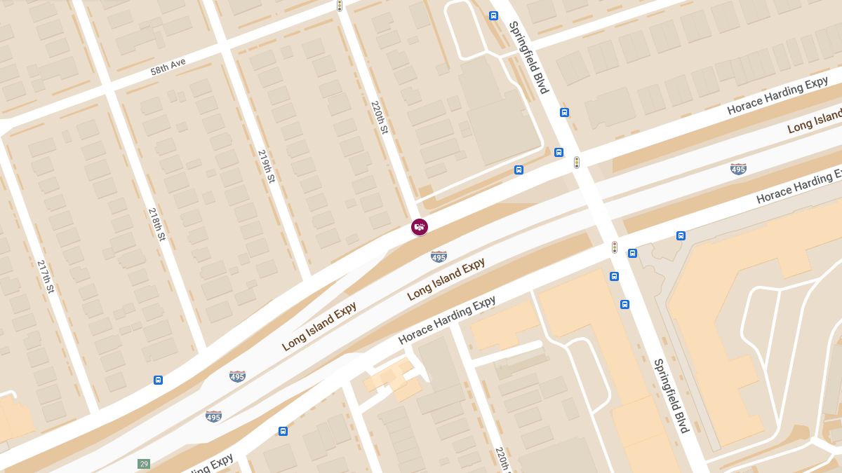 Vehicle Crash With Injuries at 220th St & Horace Harding Expy