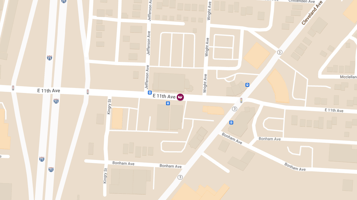 Vehicle Crash With Injuries at 825 E 11th Ave