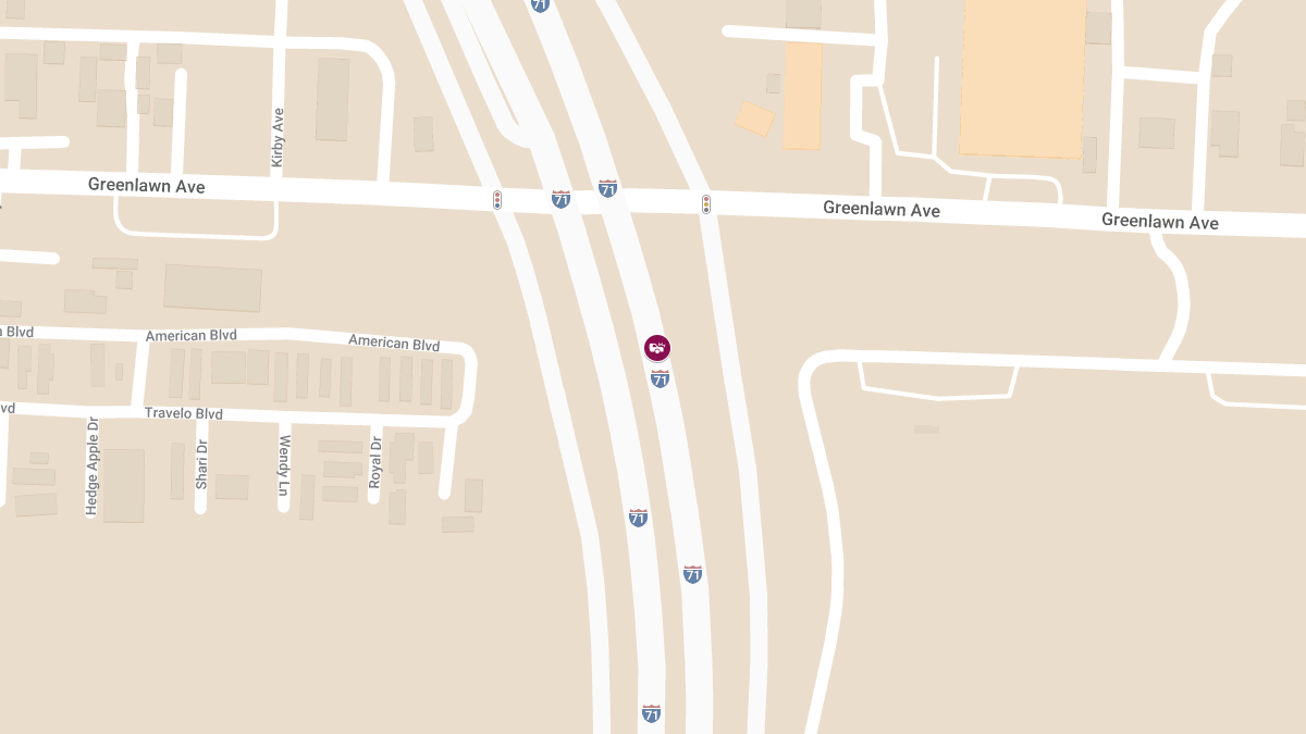 Vehicle Crash With Injuries on I-71 SB at Mile Marker 111