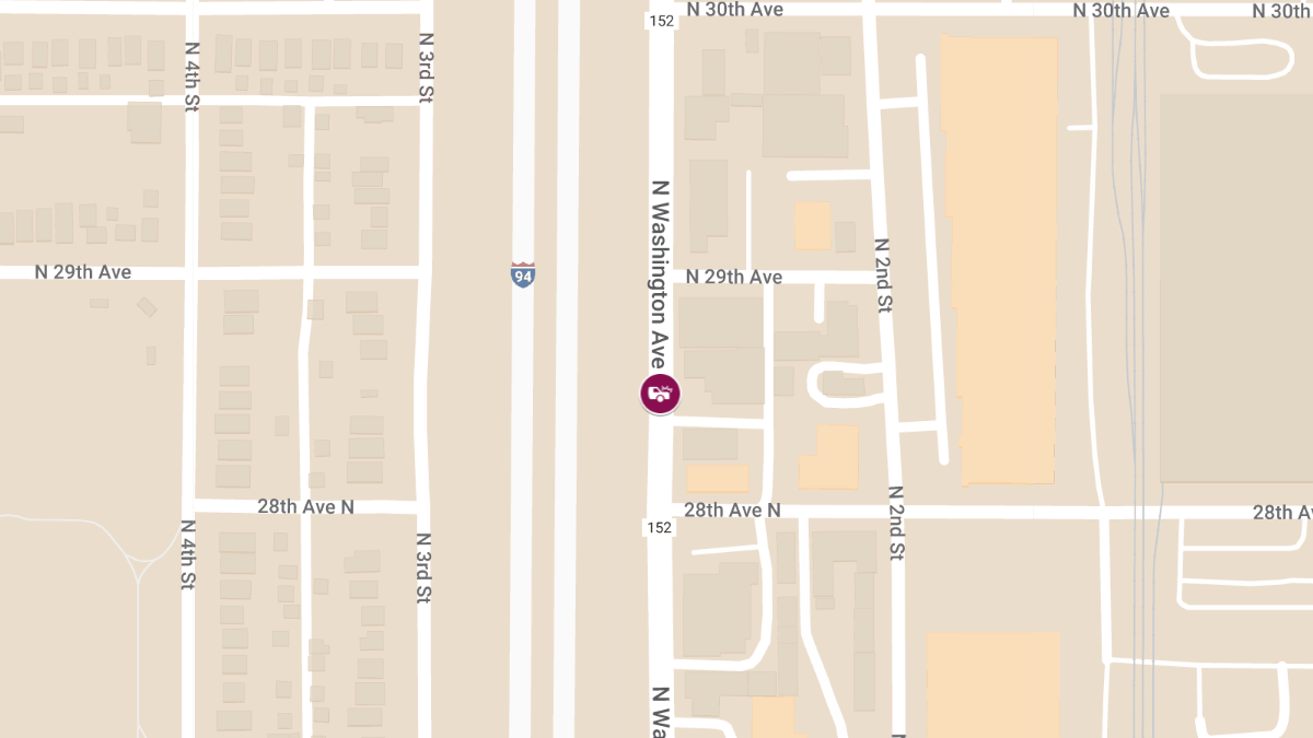 Vehicle Crash at 29th Ave N & Washington Ave N Results in Injuries