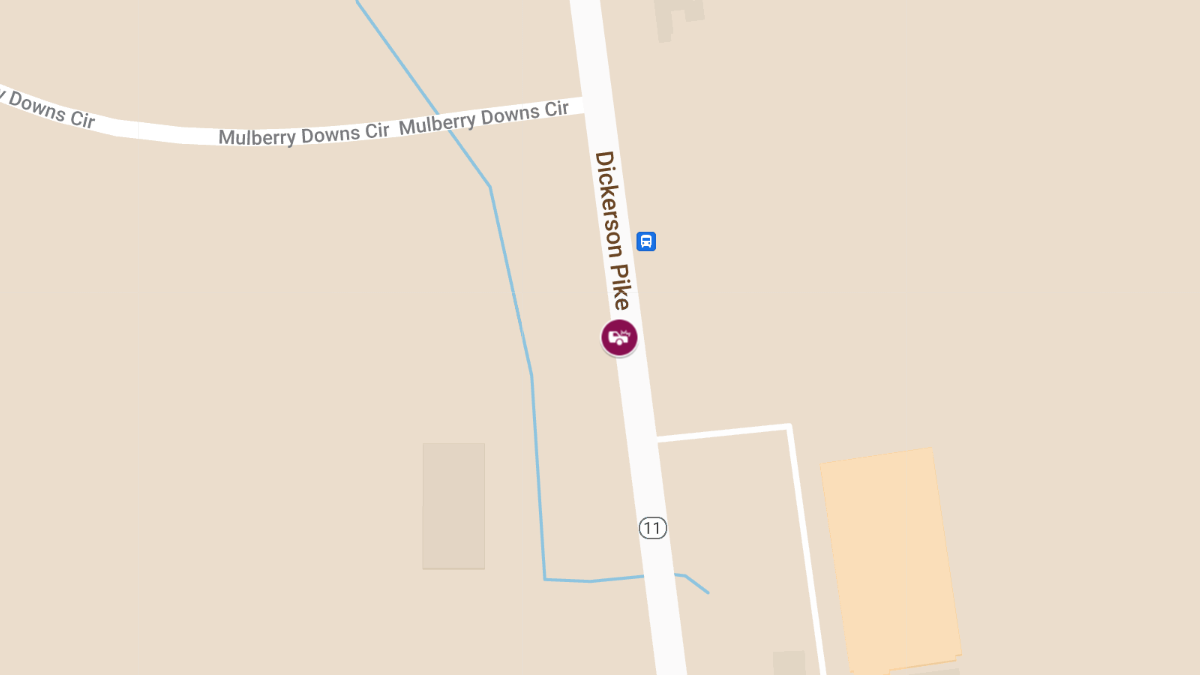 Vehicle Crash at 3474 Dickerson Pike Causes Injuries