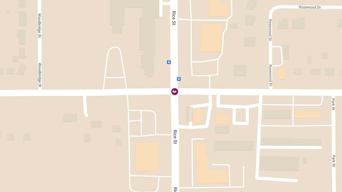 Vehicle Crash at County Rd C W & Rice St Results in Injuries