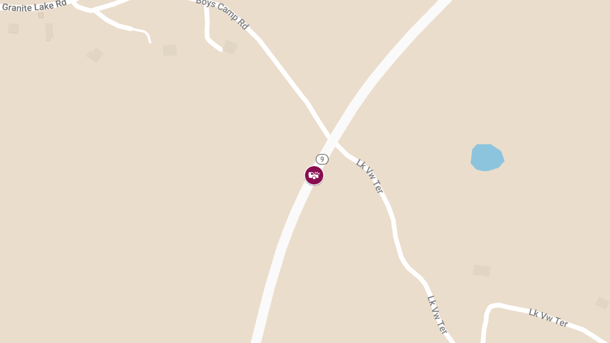 Vehicle Crash with Entrapment on Rte 9