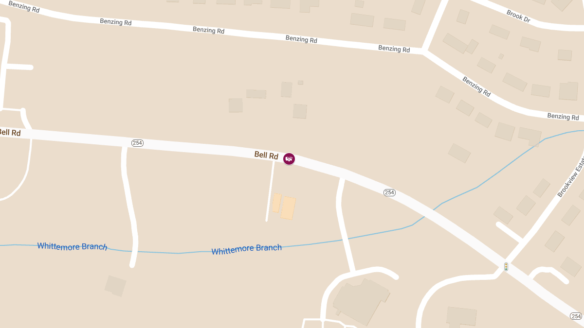 Vehicle Crash with Injuries at 1495 Bell Rd