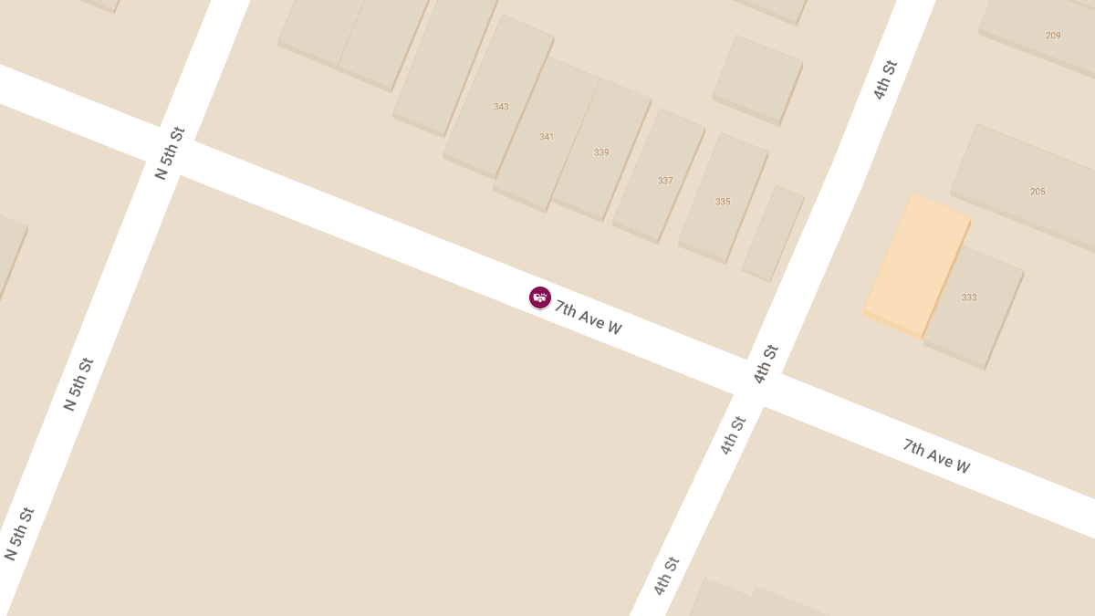 Vehicle Crash with Injuries at 335 7th Ave W