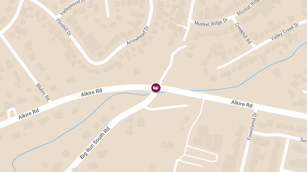 Vehicle Crash with Injuries at Big Run South Rd & Alkire Rd