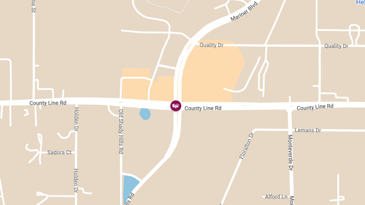 Vehicle Crash with Injuries at Mariner Blvd and County Line Rd