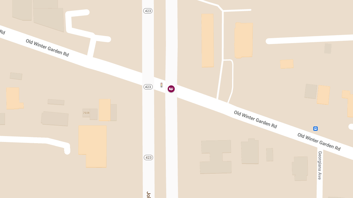 Vehicle Crash with Injuries at N John Young Pkwy & Old Winter Garden Rd