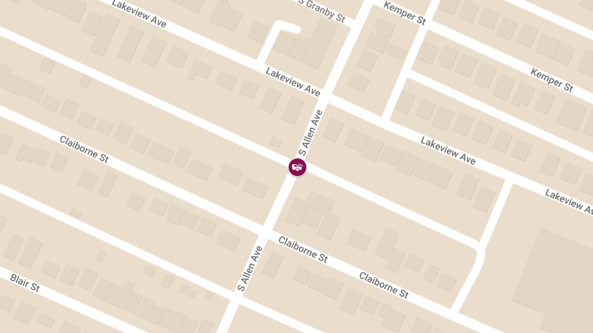 Vehicle Crash with Injuries in 0 Block of S Allen Ave