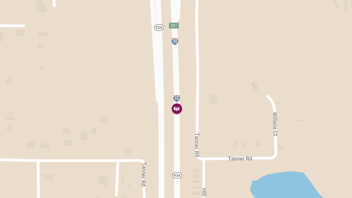 Vehicle Crash with Injuries on I-75 NB near MM 257