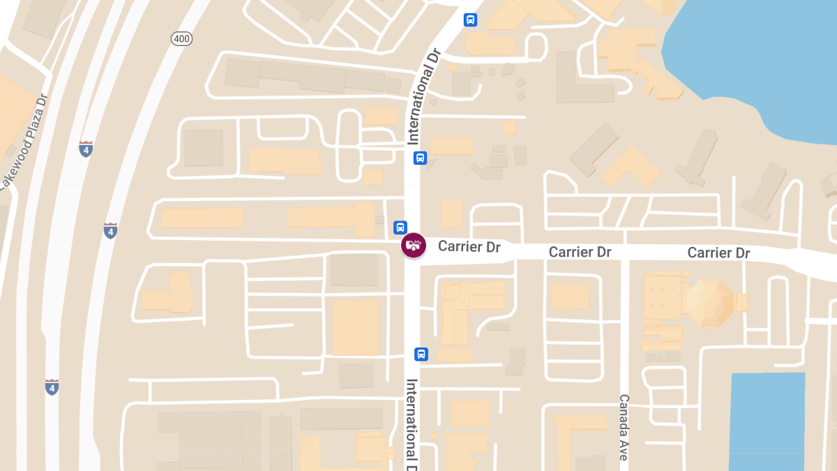 Vehicle Crash with Injuries on International Dr at Carrier Dr
