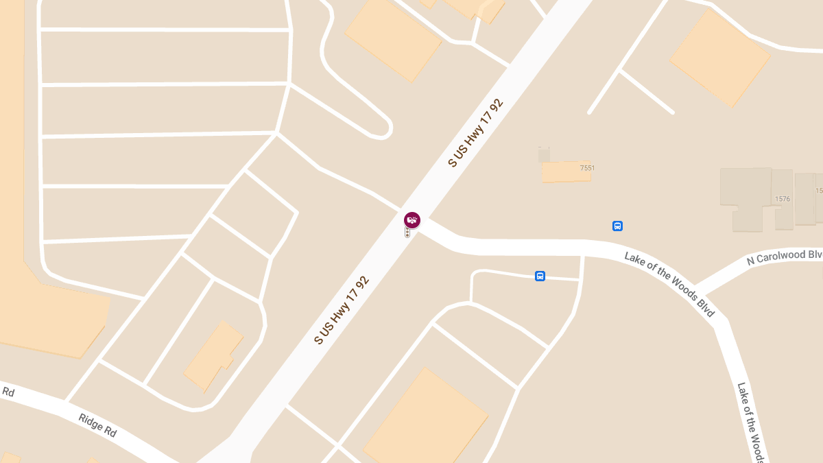 Vehicle Crash with Injuries on S US Hwy 17-92 at Lake of the Woods Blvd