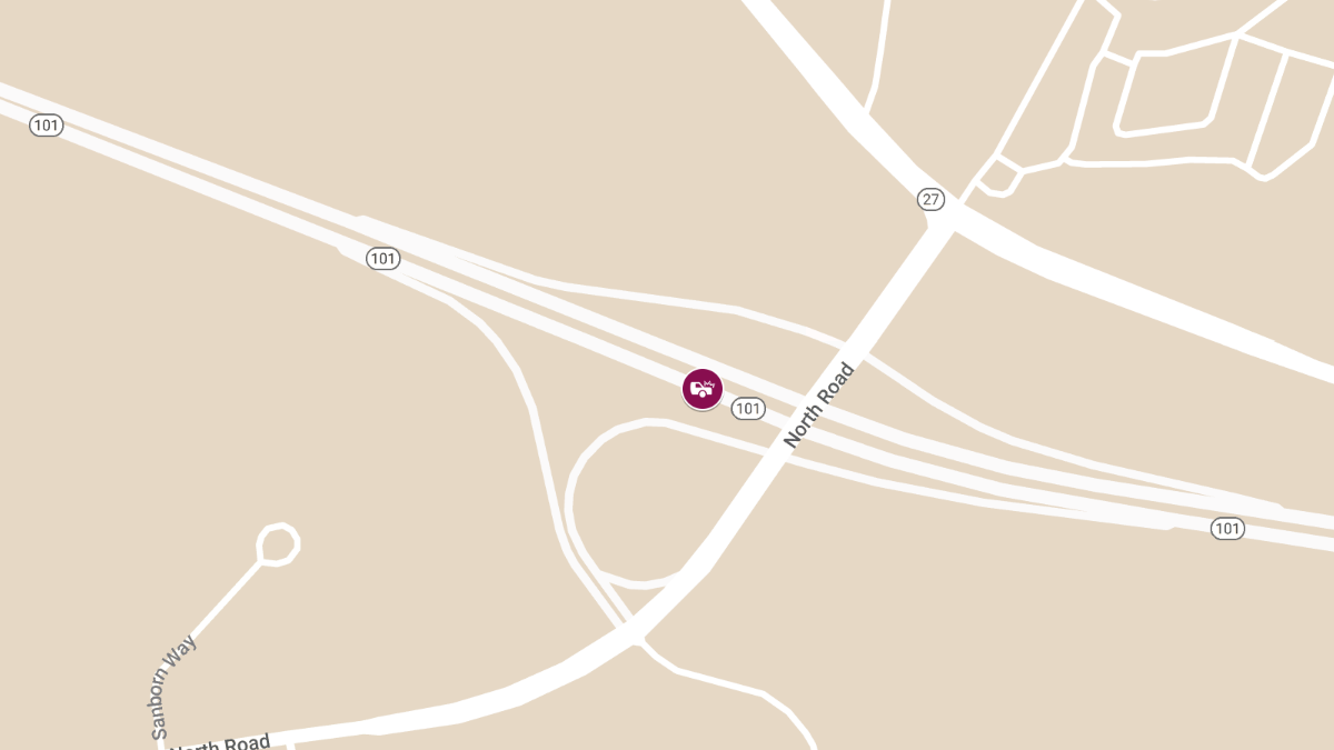 Vehicle Fire on State Rte 101 EB Exit 8 Offramp