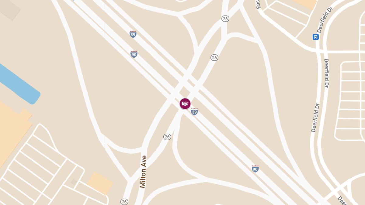 Vehicle Rollover on Hwy 26 NB Bypass Near Hwy 19