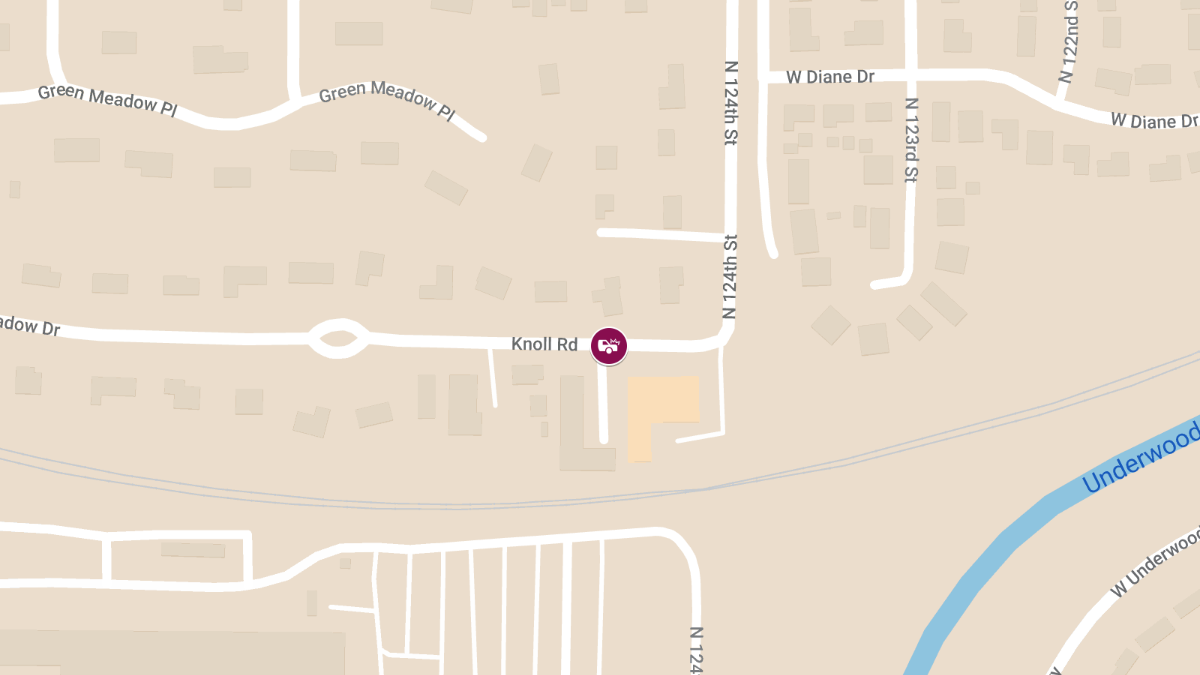 Vehicle Rollover on Knoll Rd Involving CP Rail Tracks