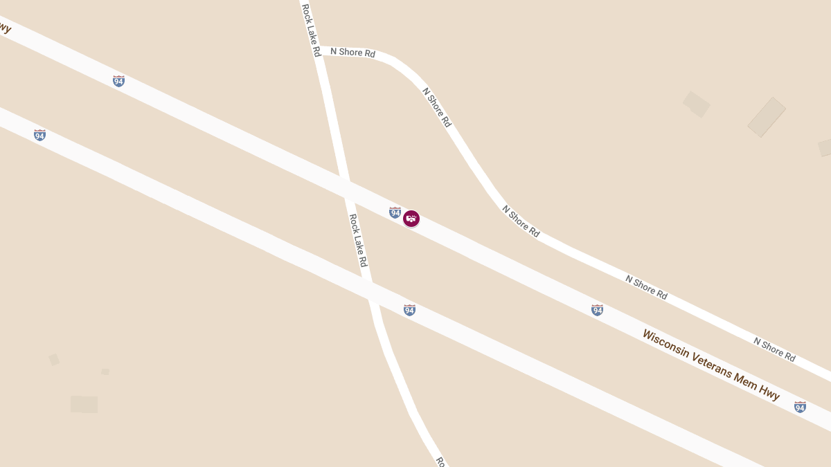 Vehicle Rollover on WB I-94 Near MM254