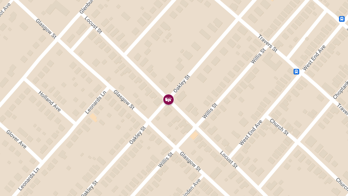 Vehicle Strikes Pedestrian and Structure on Oakley St