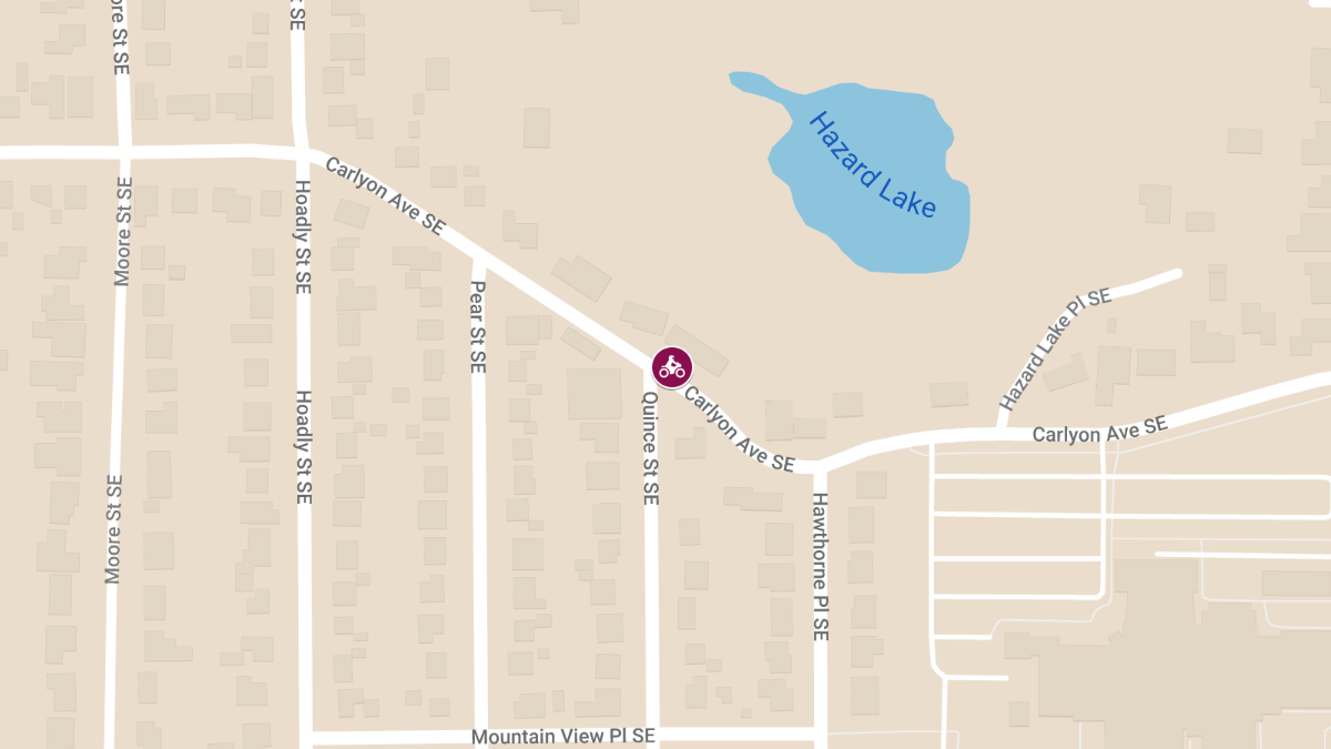 Vehicle vs. Bicyclist Accident on Henderson Blvd at Carlyon Ave SE