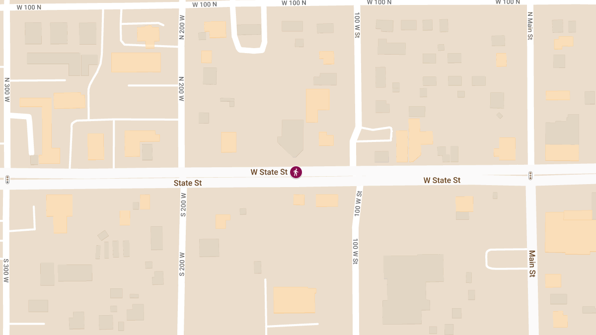 Vehicle vs. Pedestrian Accident on 100 West State St