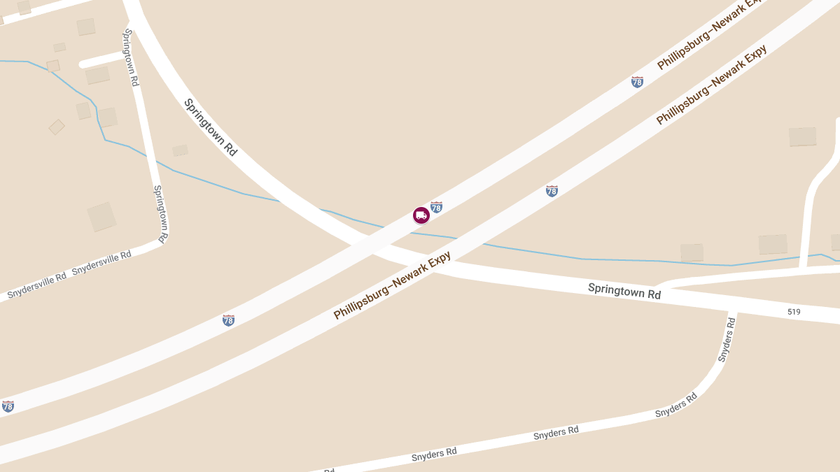 Vehicle vs. Truck Collision with Injuries on I-78 WB Near MM 1.9