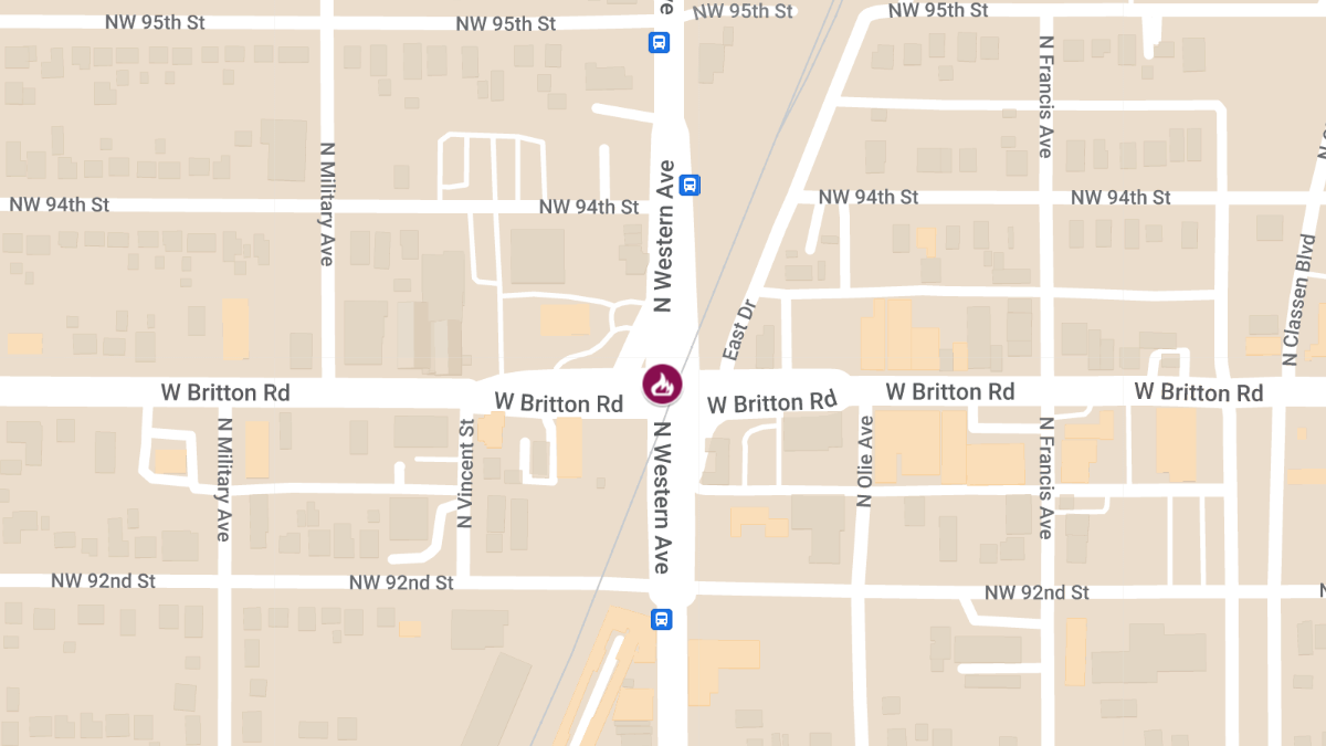 Woman Hospitalized After House Fire Near Britton Rd & Western Ave