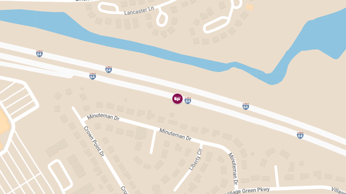 Woman Injured in Pedestrian Crash on I-64 EB