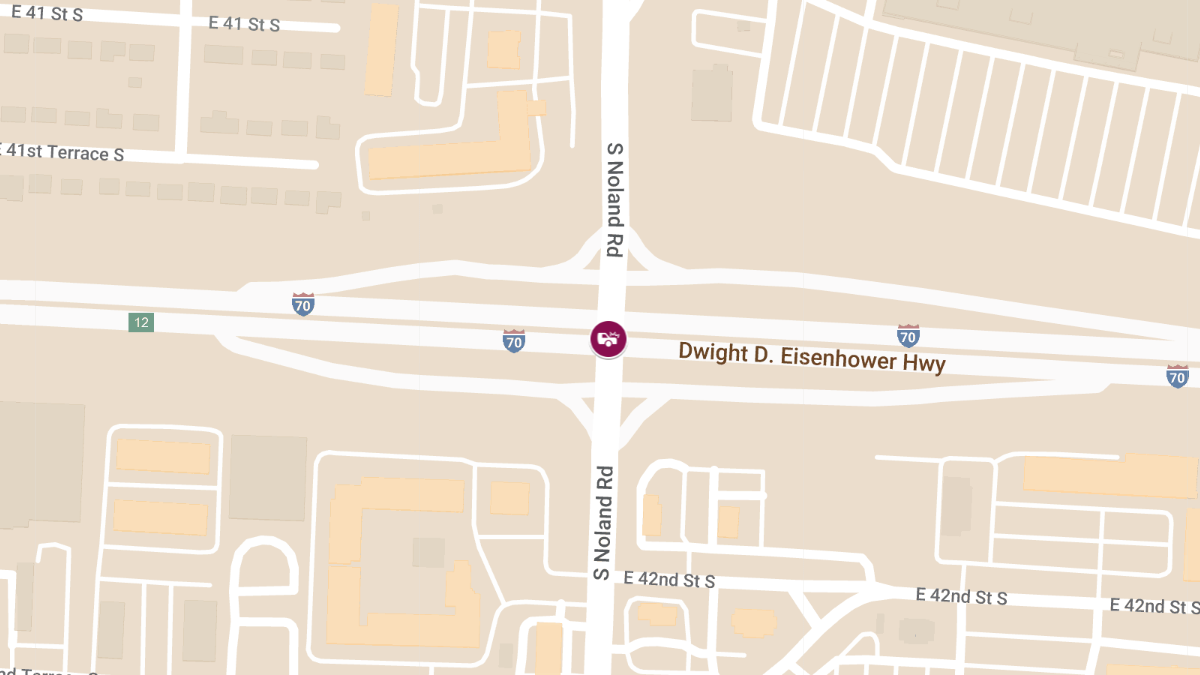 Woman Killed, One Injured in Crash on I-70 Near Noland Rd