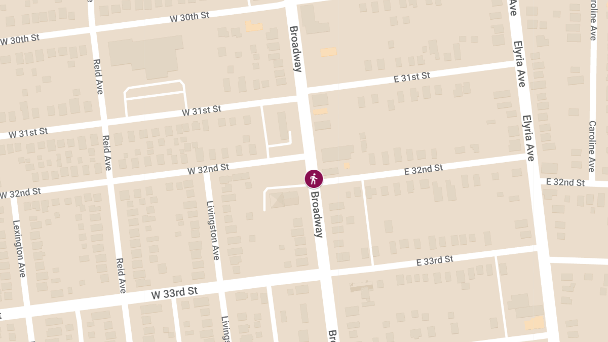 Woman Struck by Police Cruiser on Broadway Ave near W 32nd St