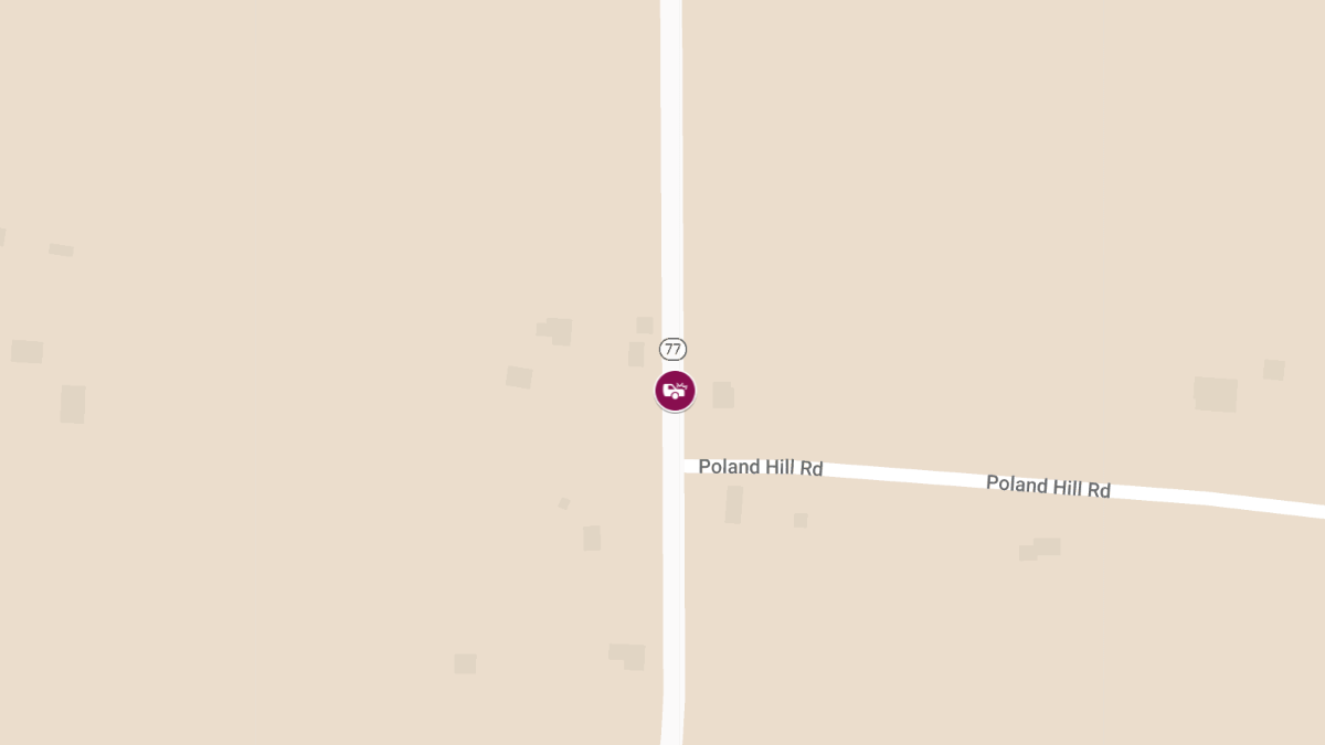 Woman Unconscious After Vehicle Crash on Rt. 77 Near Poland Hill Rd