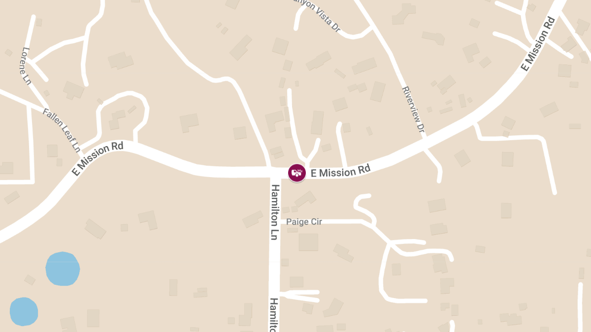 1 Injured in Rear-End Crash on E Mission Rd