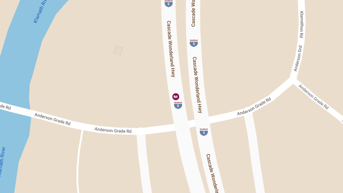 1 Injured in Two-Vehicle Crash on Highway 96 Near I-5