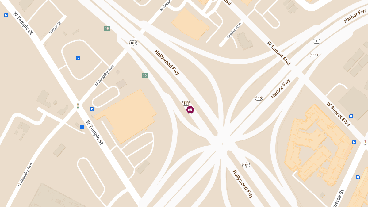 2 Injured in Multi-Vehicle Crash on 110 Freeway Near Highway 101