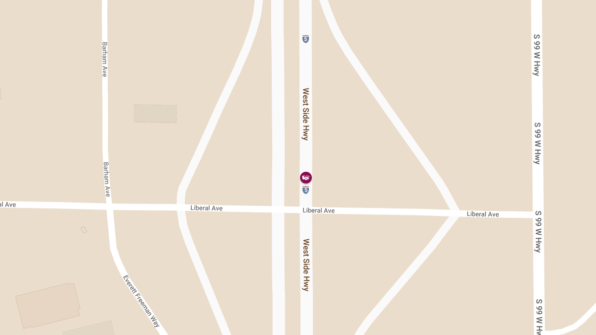 2 Killed, 1 Injured in Single-Vehicle Crash on I-5 Near Liberal Ave