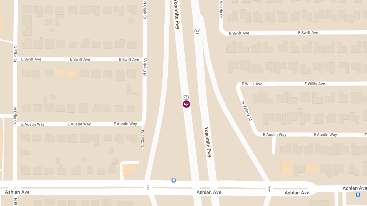 4 Injured, Including 2 CHP Officers, in Suspected DUI Crash on Highway 41 Near Ashlan Ave