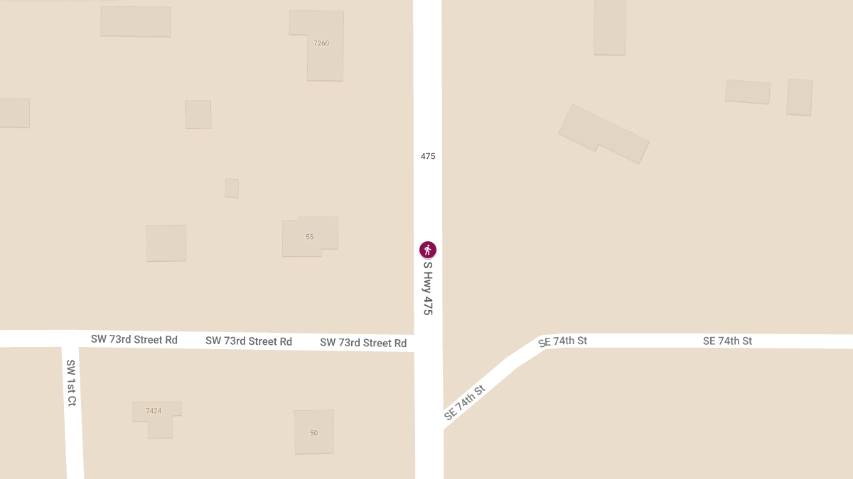 62-Year-Old Man Killed in Pedestrian Crash on County Rd 475