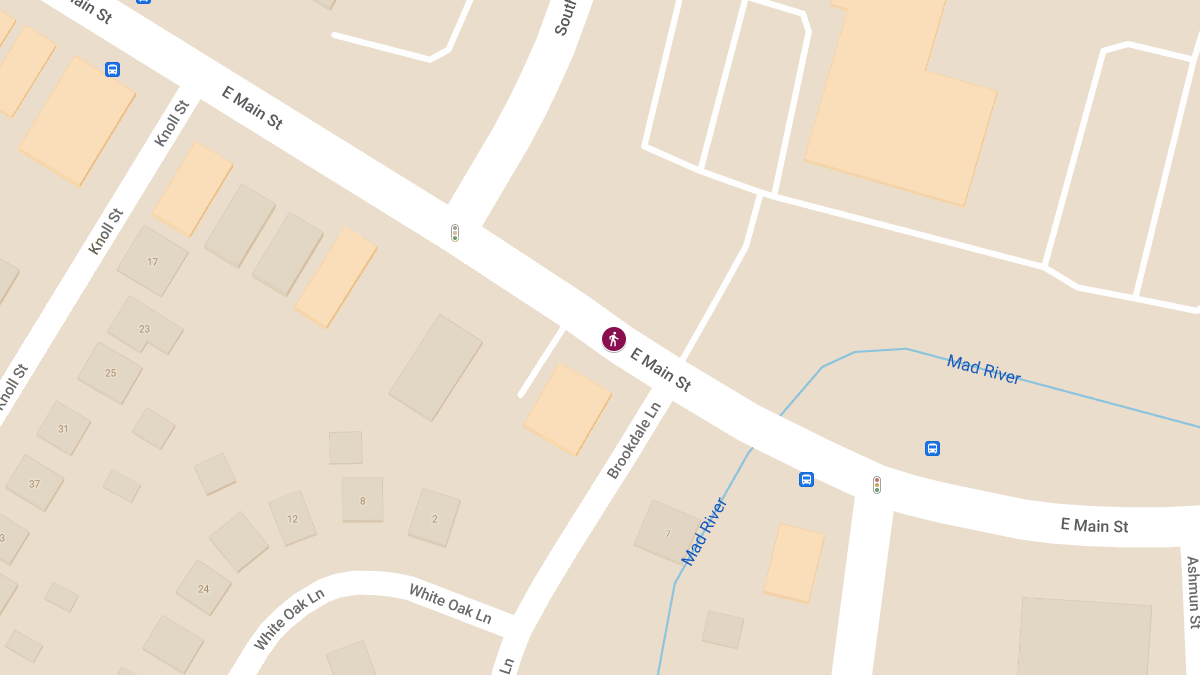 72-Year-Old Pedestrian Struck by School Bus on East Main St