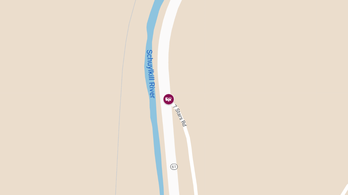 Accident With Entrapment at 7 Stars Rd and Route 61