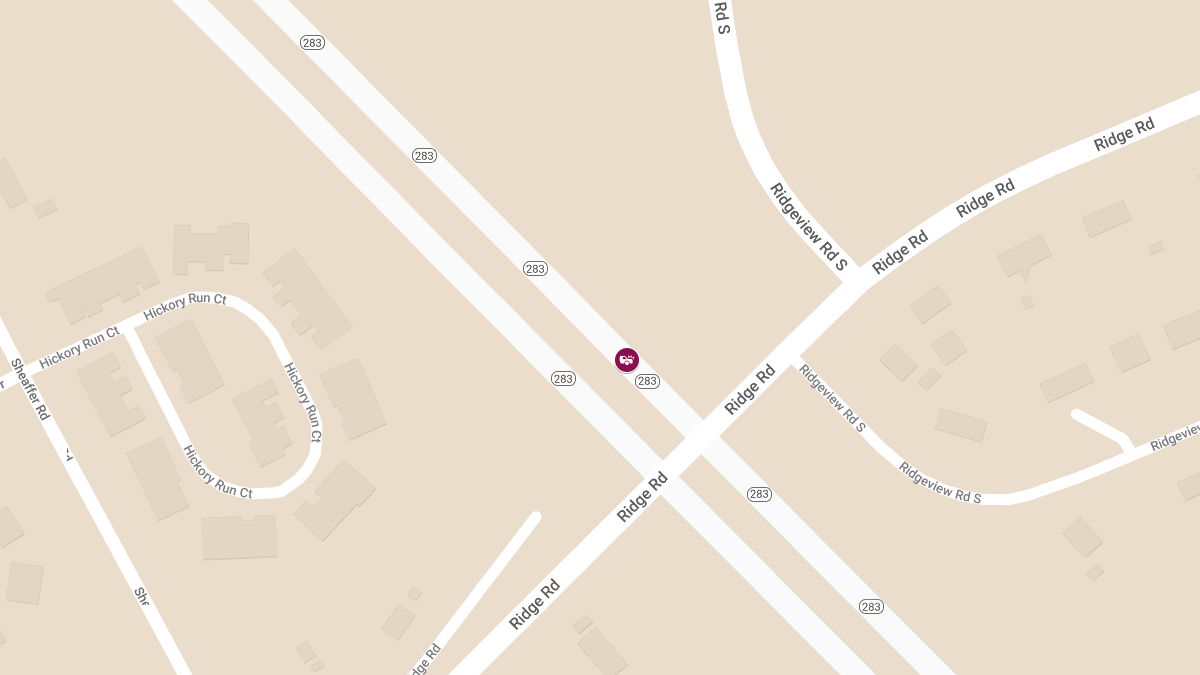 Accident With Entrapment on Route 283 West