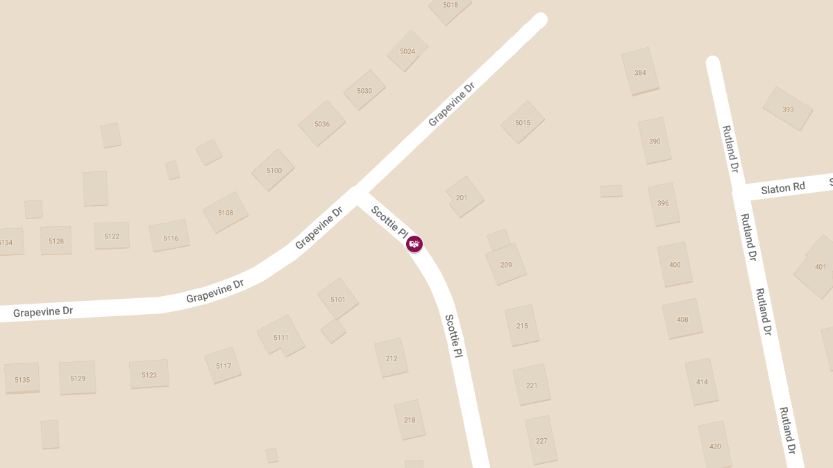 Accident With Injuries Reported on Scottie Pl