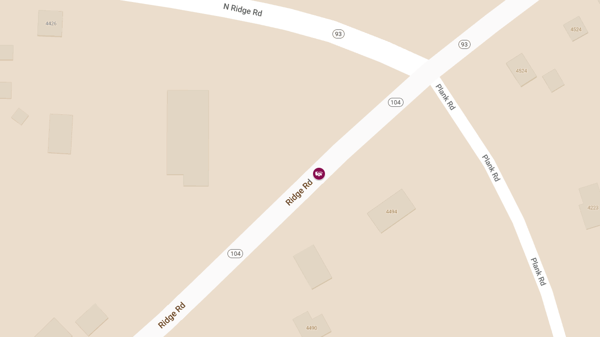 Accident With Injuries at 4471 Ridge Rd