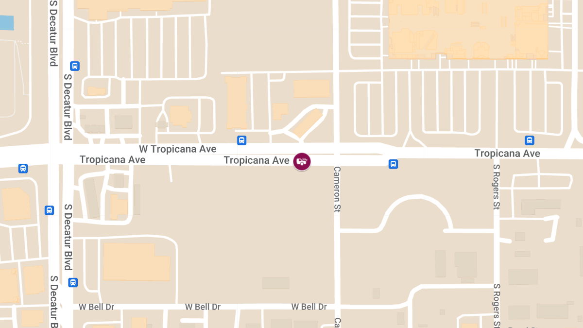 Accident With Injuries at 4500 W Tropicana Ave