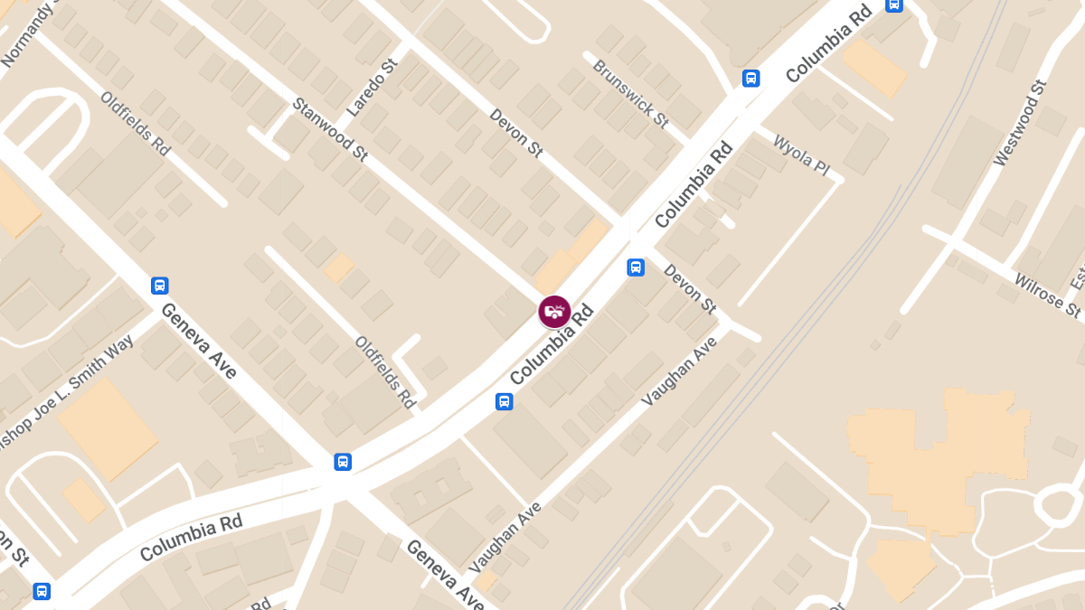 Accident With Injuries at Columbia Rd & Stanwood St