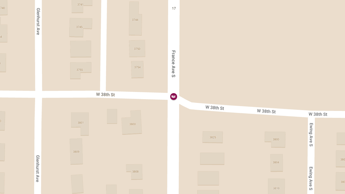 Accident With Injuries at France Ave S & W 38th St