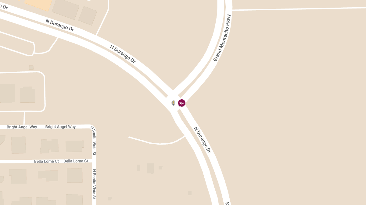 Accident With Injuries at Grand Montecito Pkwy & N Durango Dr