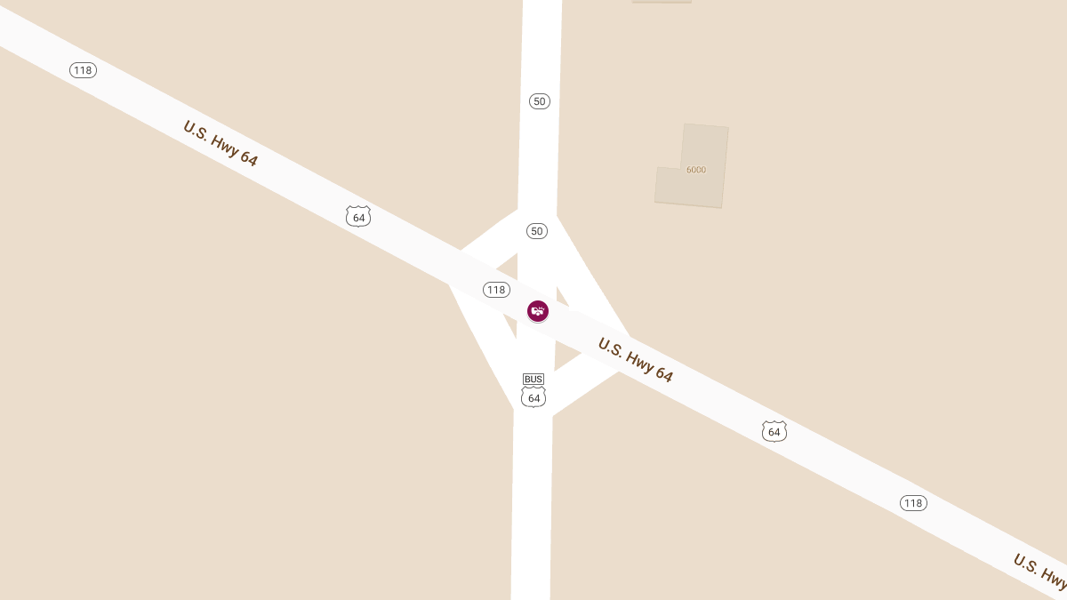 Accident With Injuries at Hwy 50 & Hwy 64
